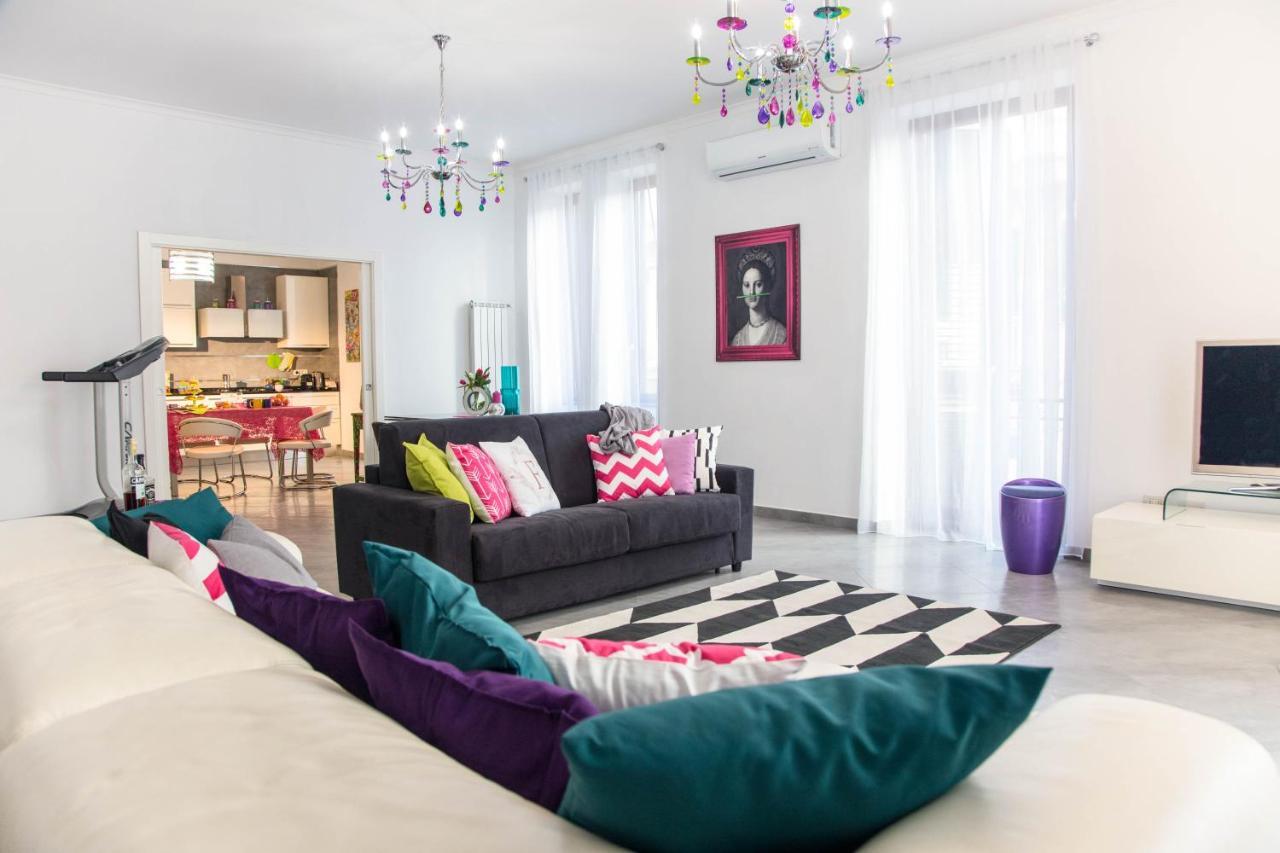 Ferdinando Arthouse Oversized Modern Apartment - By Gocce Team Napoli Exterior foto